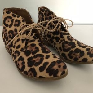 Leopard Booties